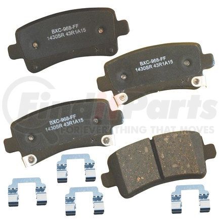 SBC1430SR by BENDIX - STOP CERAMIC DISC PAD SET