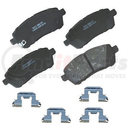 SBC1454A by BENDIX - Stop Ceramic Disc Pad Set