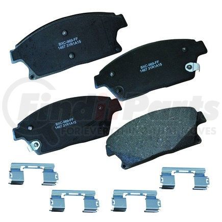 SBC1467 by BENDIX - STOP CERAMIC DISC PAD SET