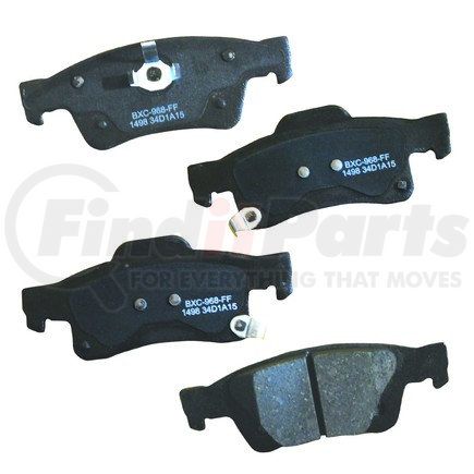 SBC1498 by BENDIX - Stop Ceramic Disc Pad Set