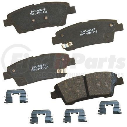 SBC1551 by BENDIX - STOP CERAMIC DISC PAD SET