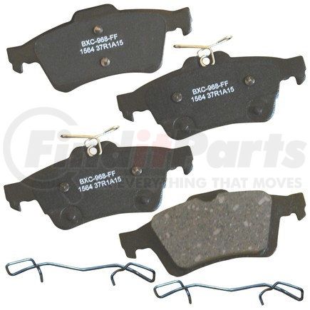 SBC1564 by BENDIX - Stop Ceramic Disc Pad Set