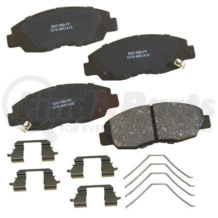 SBC1578 by BENDIX - Stop Ceramic Disc Pad Set