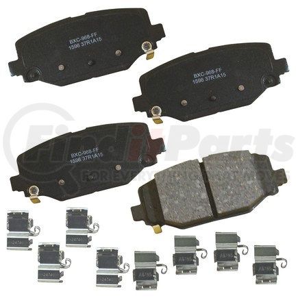 SBC1596 by BENDIX - Stop Ceramic Disc Pad Set