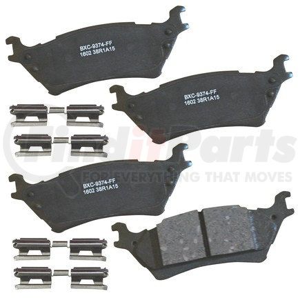 SBC1602 by BENDIX - Stop Ceramic Disc Pad Set