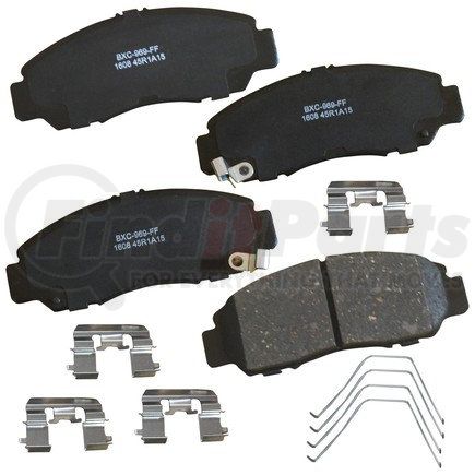 SBC1608 by BENDIX - Stop Ceramic Disc Pad Set