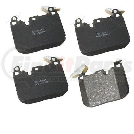 Bendix SBC1609 Disc Brake Pad Set STOP CERAMIC DISC PAD SET