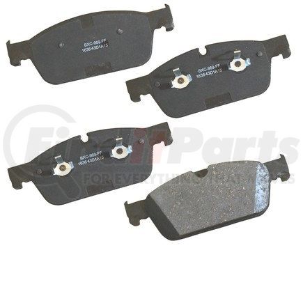 SBC1636 by BENDIX - Stop Ceramic Disc Pad Set