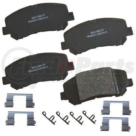 SBC1640AK1 by BENDIX - Stop Ceramic Disc Pad Set