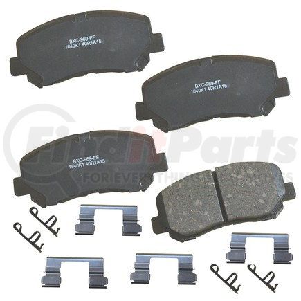 SBC1640K1 by BENDIX - STOP CERAMIC DISC PAD SET