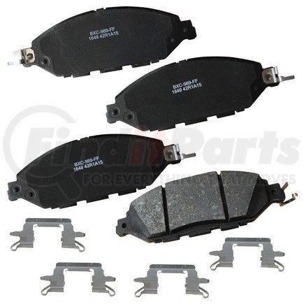 SBC1649 by BENDIX - STOP CERAMIC DISC PAD SET