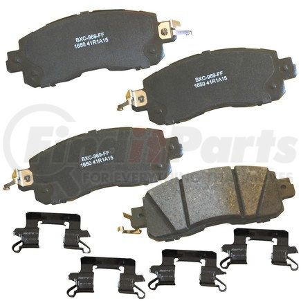 SBC1650 by BENDIX - Stop Ceramic Disc Pad Set