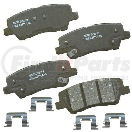 SBC1659 by BENDIX - STOP CERAMIC DISC PAD SET