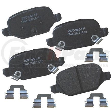 SBC1744 by BENDIX - Stop Ceramic Disc Pad Set