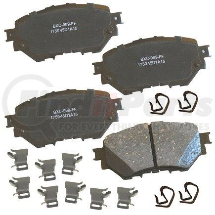 SBC1759 by BENDIX - STOP CERAMIC DISC PAD SET