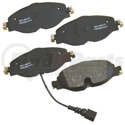 SBC1760 by BENDIX - STOP CERAMIC DISC PAD SET