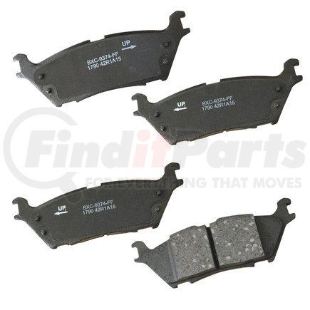 SBC1790 by BENDIX - STOP CERAMIC DISC PAD SET