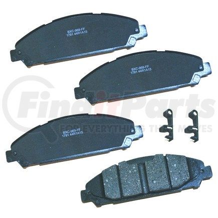 SBC1791 by BENDIX - STOP CERAMIC DISC PAD SET