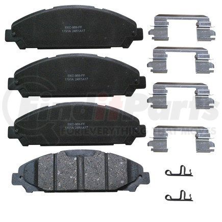 SBC1791A by BENDIX - STOP CERAMIC PADS