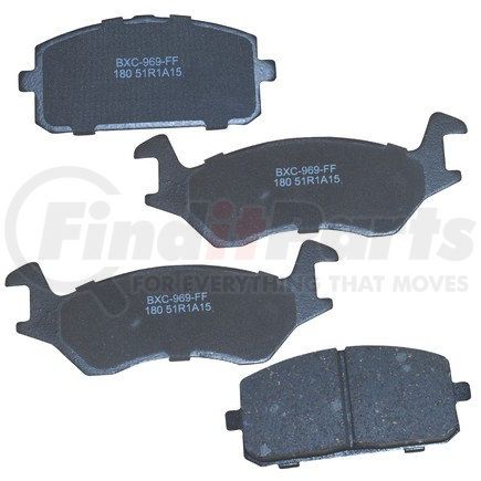 SBC180 by BENDIX - STOP CERAMIC DISC PAD SET