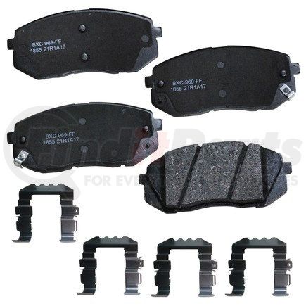 SBC1855 by BENDIX - Stop Ceramic Disc Pad Set
