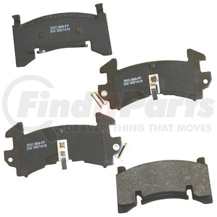 SBC202 by BENDIX - Stop Ceramic Disc Pad Set