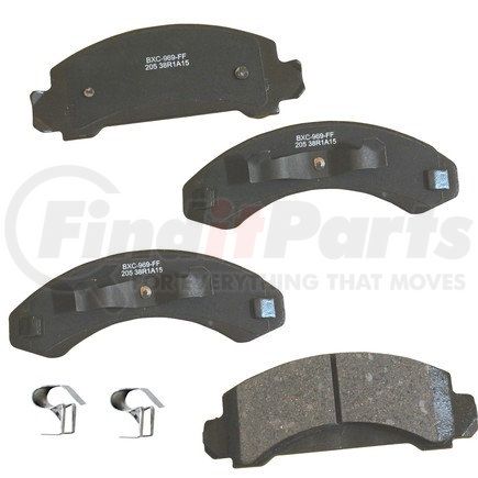 SBC205 by BENDIX - Stop Ceramic Disc Pad Set