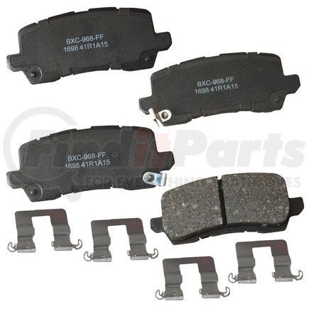 SBC1698 by BENDIX - Stop Ceramic Disc Pad Set