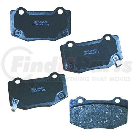 SBC1718 by BENDIX - Stop Ceramic Disc Pad Set