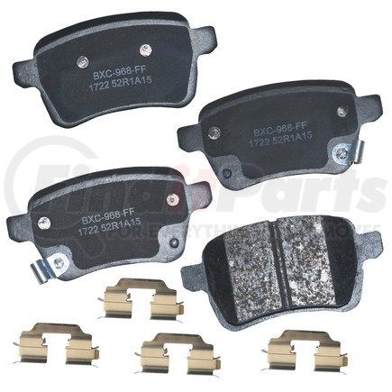 SBC1722 by BENDIX - STOP CERAMIC DISC PAD SET