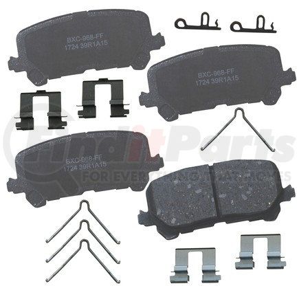 SBC1724 by BENDIX - STOP CERAMIC DISC PAD SET