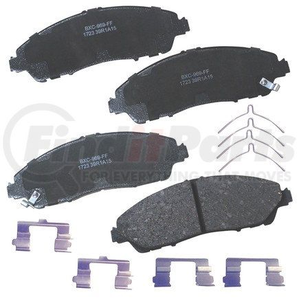 SBC1723 by BENDIX - Stop Ceramic Disc Pad Set