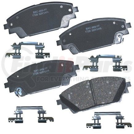 SBC1728 by BENDIX - Stop Ceramic Disc Pad Set