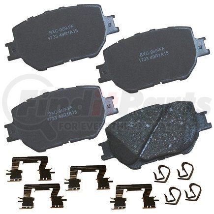 SBC1733 by BENDIX - STOP CERAMIC DISC PAD SET