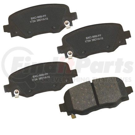 SBC1734 by BENDIX - Stop Ceramic Disc Pad Set