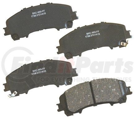 SBC1736 by BENDIX - STOP CERAMIC DISC PAD SET