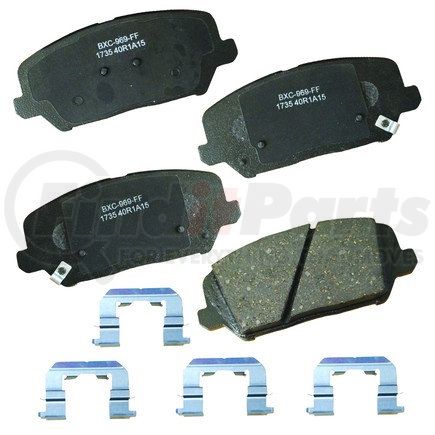 SBC1735 by BENDIX - Stop Ceramic Disc Pad Set