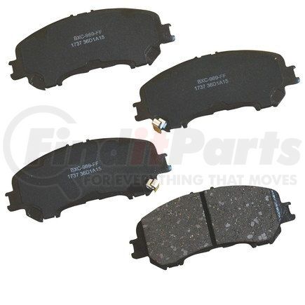 SBC1737 by BENDIX - Stop Ceramic Disc Pad Set