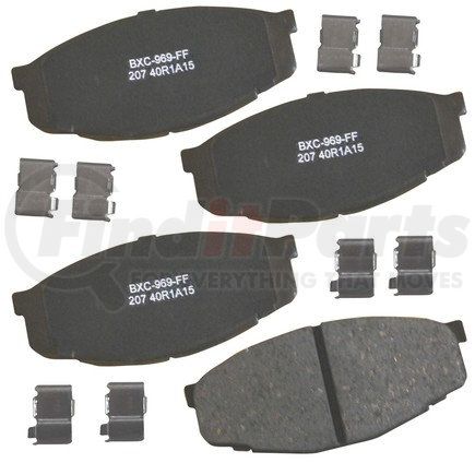 SBC207 by BENDIX - Stop Ceramic Disc Pad Set