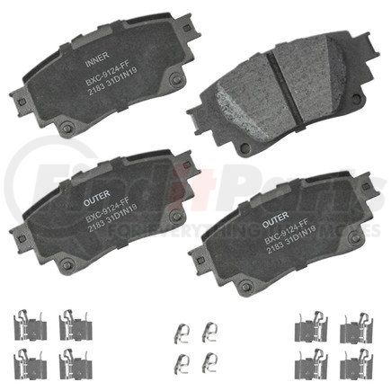 SBC2183 by BENDIX - STOP CERAMIC PADS