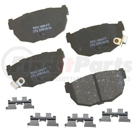 SBC272 by BENDIX - STOP CERAMIC DISC PAD SET