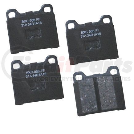 SBC31A by BENDIX - STOP CERAMIC DISC PAD SET