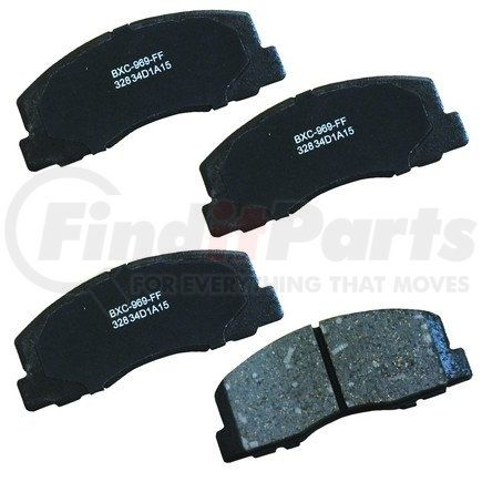 SBC328 by BENDIX - Stop Ceramic Disc Pad Set