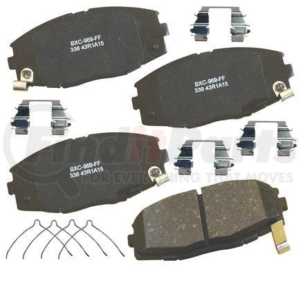 SBC336 by BENDIX - STOP CERAMIC DISC PAD SET