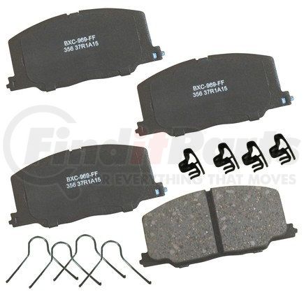 SBC356 by BENDIX - Stop Ceramic Disc Pad Set