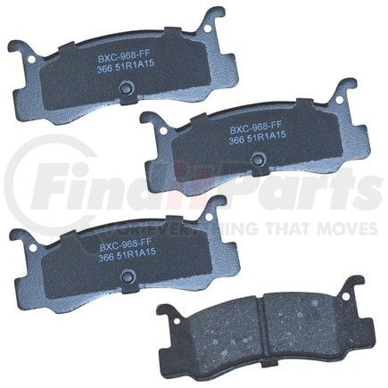 SBC366 by BENDIX - STOP CERAMIC DISC PAD SET