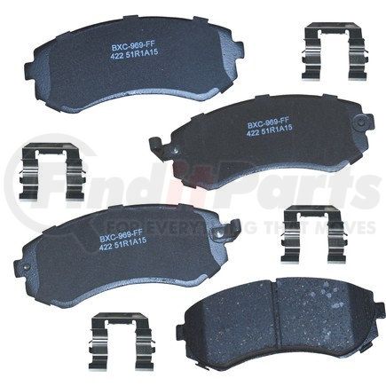 SBC422 by BENDIX - STOP CERAMIC DISC PAD SET