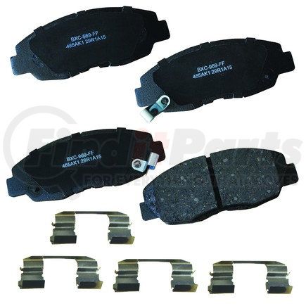 SBC465AK1 by BENDIX - Stop Ceramic Disc Pad Set