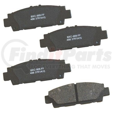 SBC488 by BENDIX - Stop Ceramic Disc Pad Set