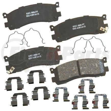 SBC553 by BENDIX - Stop Ceramic Disc Pad Set